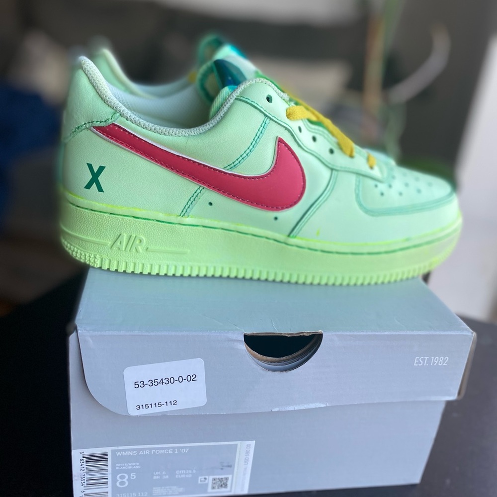 Nike womens Air Force 1 NTWRK custom